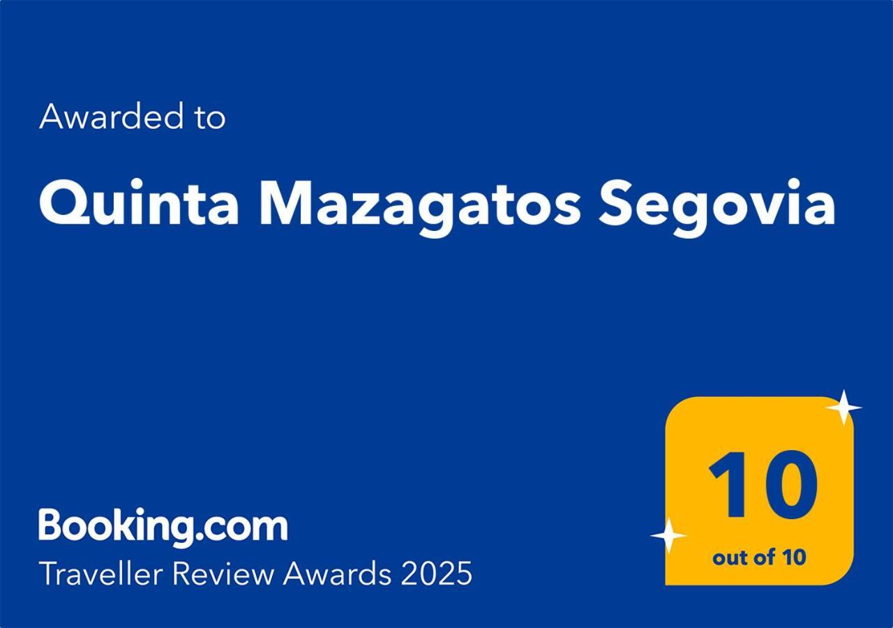 Вілла Quinta Mazagatos Segovia Ла-Ластрілья Екстер'єр фото